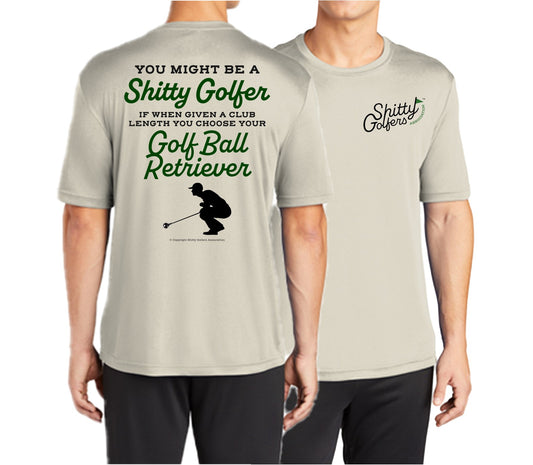 Funny Men's Golf T-Shirts - Club Length