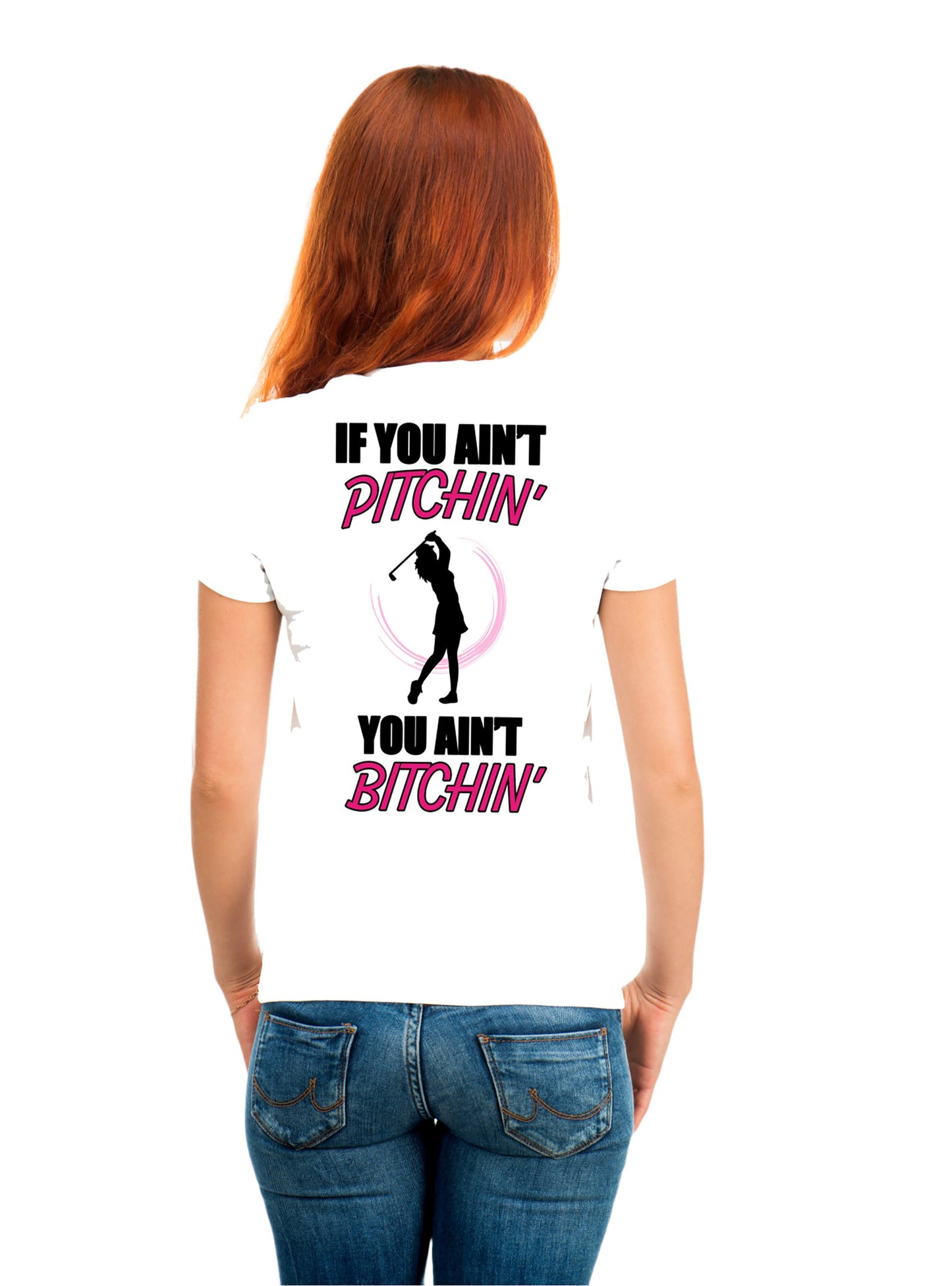 Funny Golf Shirt Ladies Golfing Gift Golfer Ladies  A-Line Dress