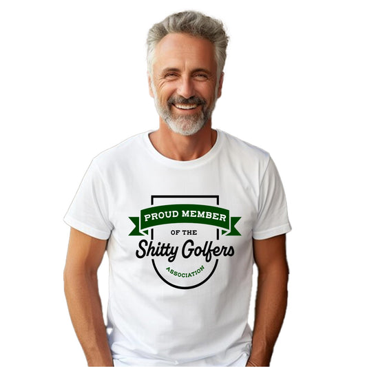 Proud Member of the Shitty Golfers Association - Mens Performance Tee