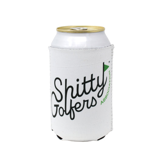 Golf Themed Can Coolers - Funny Beverage Holders - Shitty Golfers Association